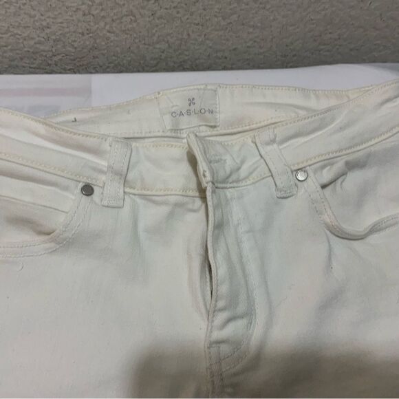 Calson Denim Boyfriend Cuff Shorts  stretch Size 30 - Picture 2 of 9